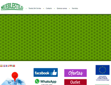 Tablet Screenshot of mueble-estilo.com
